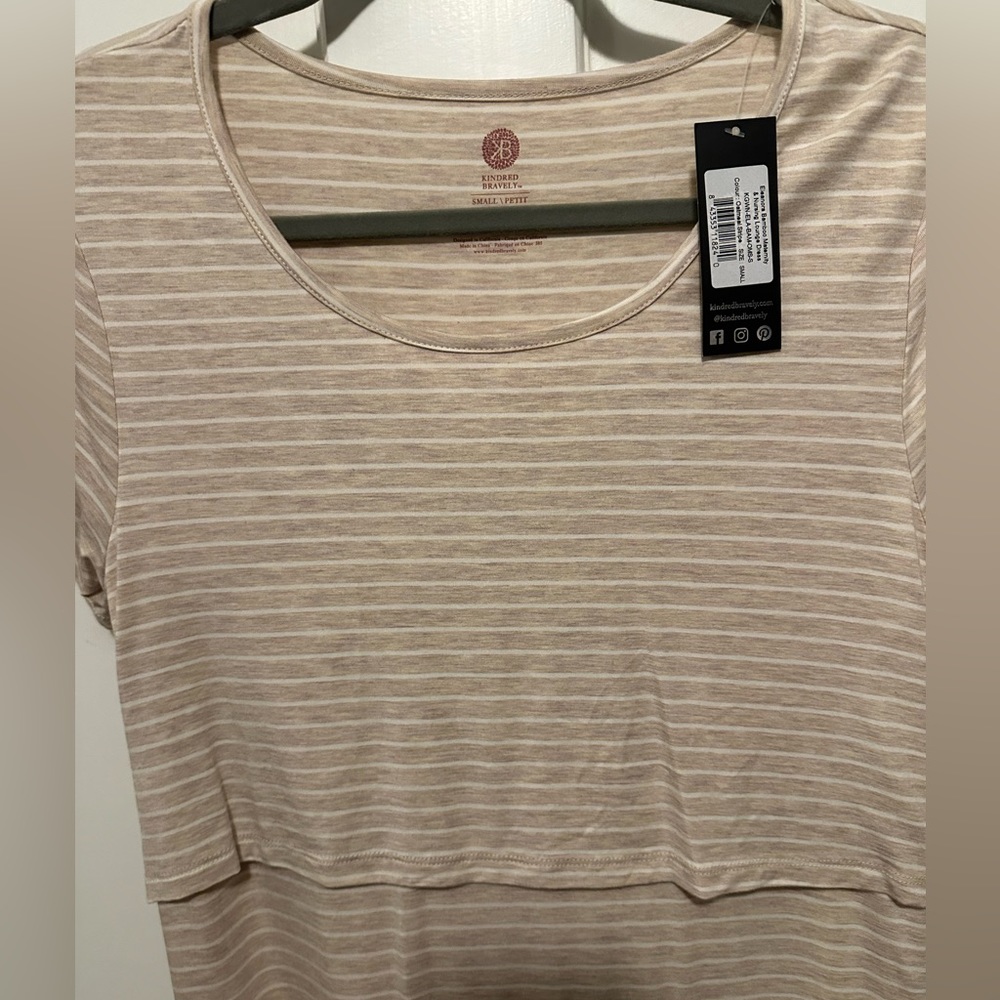 NWT Kindred Bravely Maternity/Nursing Dress. Small